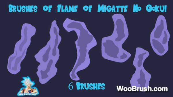 Flame Of Migatte Brushes