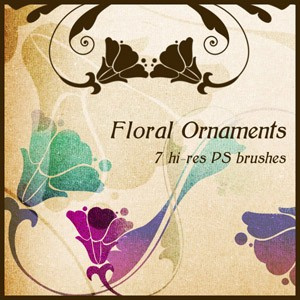 Floral Ornaments Brushes