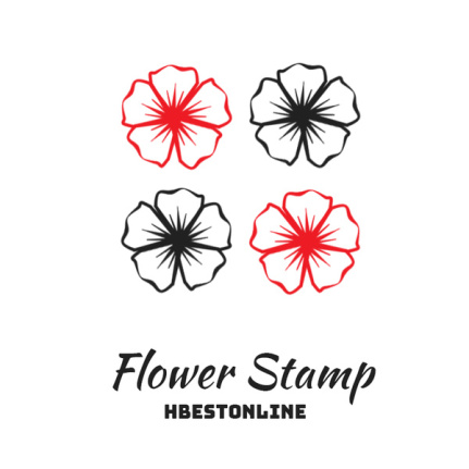 Flower Stamp Brushes