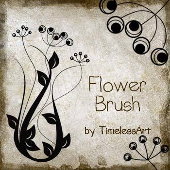 Flower Elegant Brushes