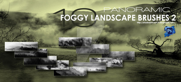 Foggy Landscapes Brushes