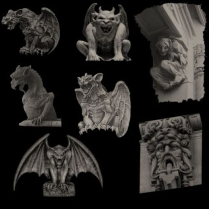 Gothic Gargoyles Brushes