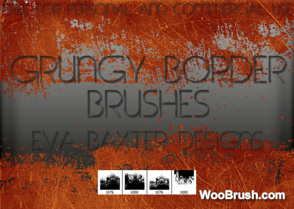 Grunge Border Brushes