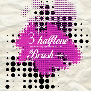 Halftone Brushes Pack