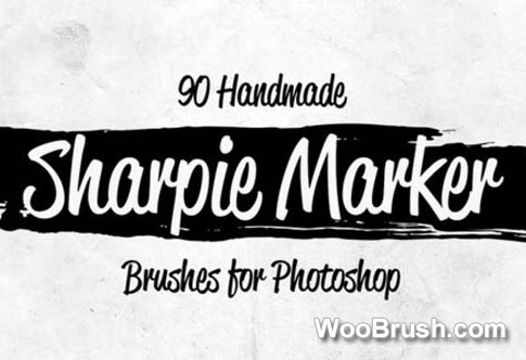 Handmade Sharpie Marker Brushes
