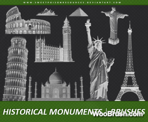 Historical Monuments Brushes