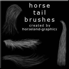 Horse Tail Brushes