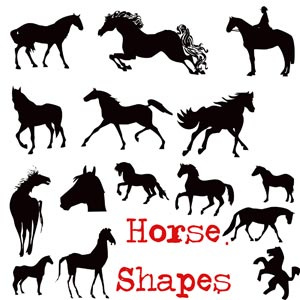 Horses Shapes