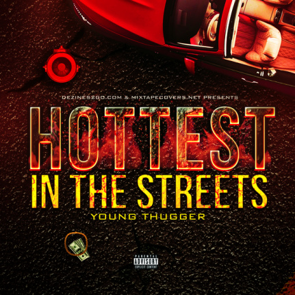 Hottest In The Street Cover Template Psd