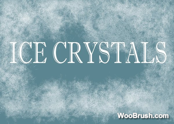 Ice-Crystals Brushes