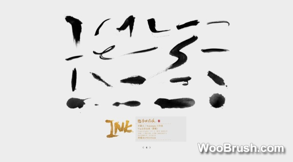 Ink Brushes Set