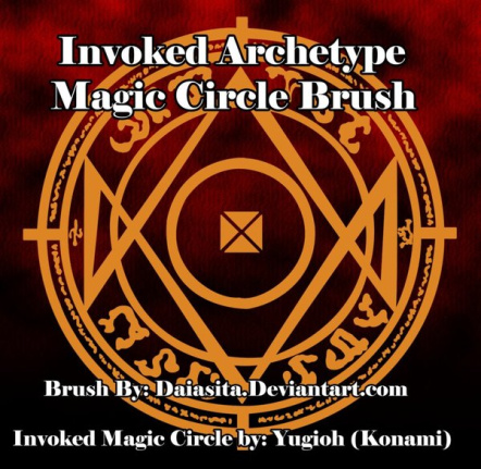 Invoked Magic Circle Brushes