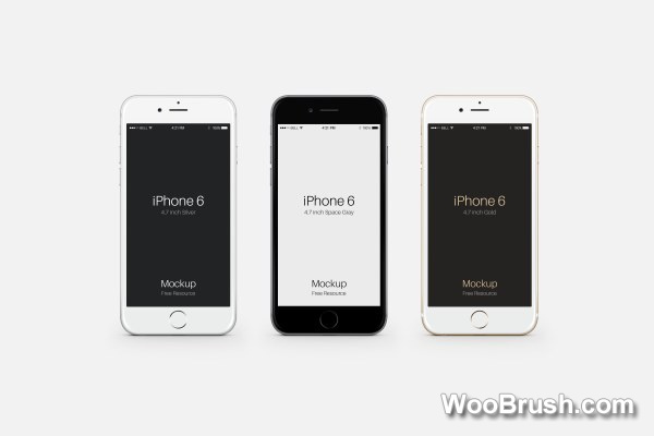 Iphone 6 Mobile Template Psd