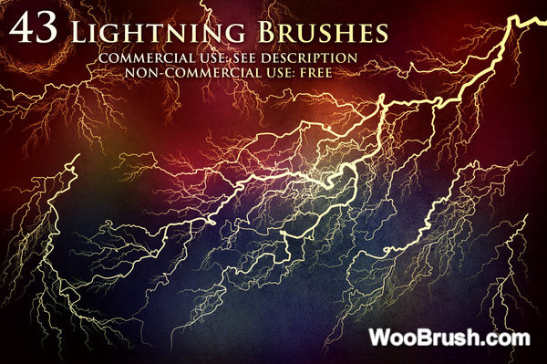 Lightning And Electricity Brushes & Styles