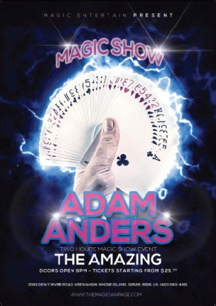 Magician Poster Template Psd