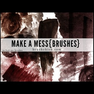 Make A Mess Brushes Set