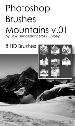 Mountains Hd Brushes