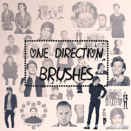 One Direction Brushes