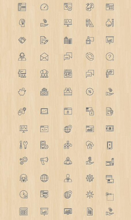Online Business And Finance Icons Psd