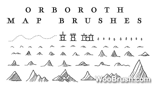 Orboroth Map Brushes
