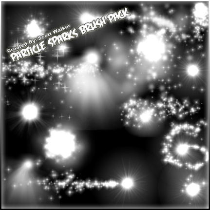 Particle Sparks Brushes