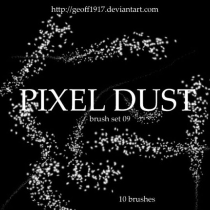 Pixel Dust Brushes Set