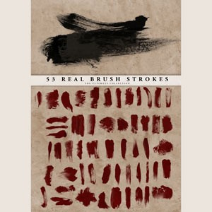 Real Strokes Brushes Set