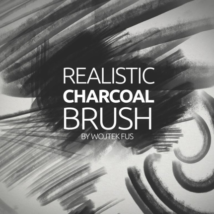 Realistic Charcoal Brushes