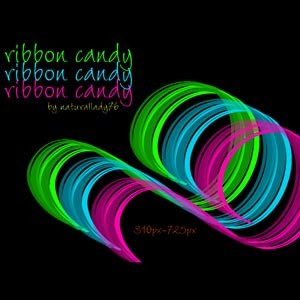 Ribbon Candy Brushes