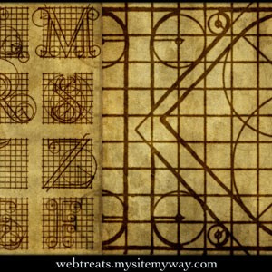 Roman Letters Diagrams Brushes