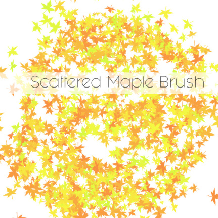 Scattered Maple Brushes