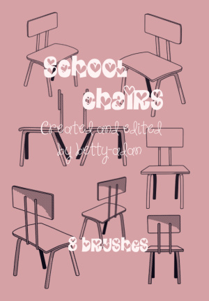 School Chairs Brushes