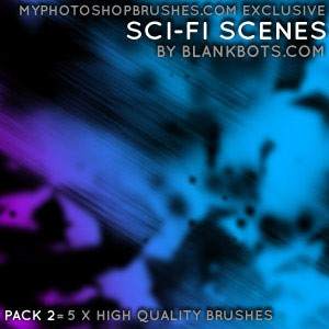 Scifi Scenes Brushes Pack