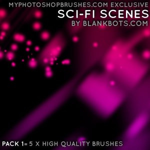 Scifi Scenes Brushes Pack
