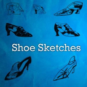 Shoes Sketches Brushes