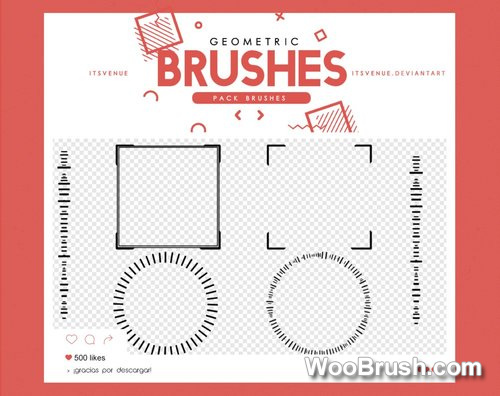 Simple Geometric Brushes