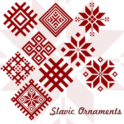 Slavic Ornaments Se Brushes