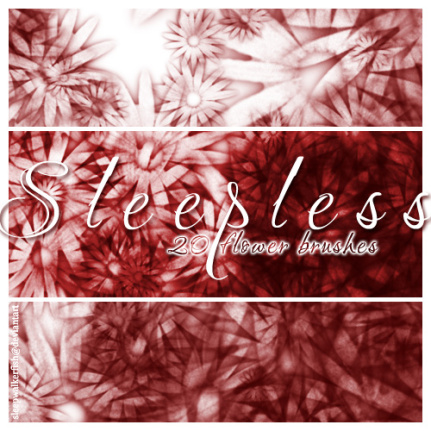 Sleepless Floral Brushes