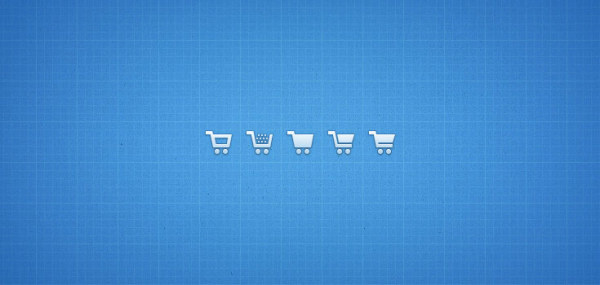 Small Fine Shopping Cart Icons Psd