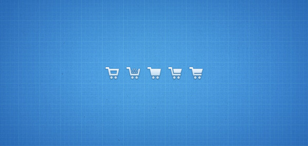 Small Fine Shopping Cart Icons Psd
