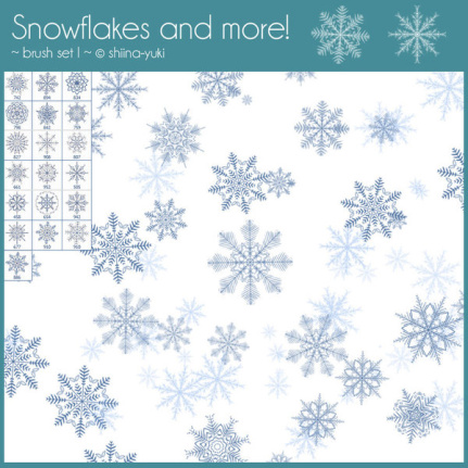 Snowflakes And More Brushes