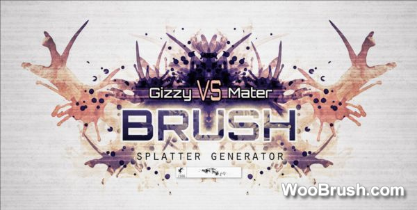 Splatter Generator Brushes