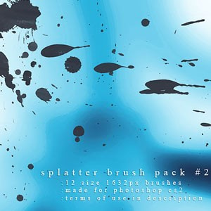 Splatter Brushes Pack