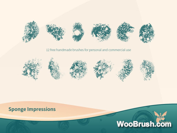 Sponge Impressions Brushes