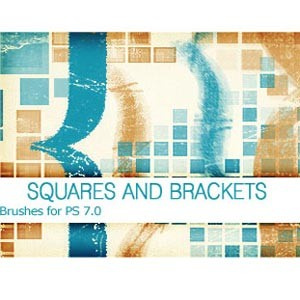 Squares And Brackets 7.0 Brushes