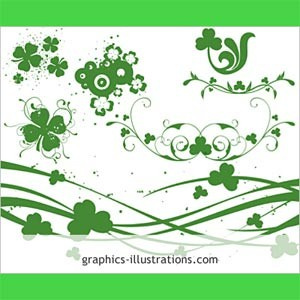 2024 St. Patrick's Day Themed Photosh Brushes