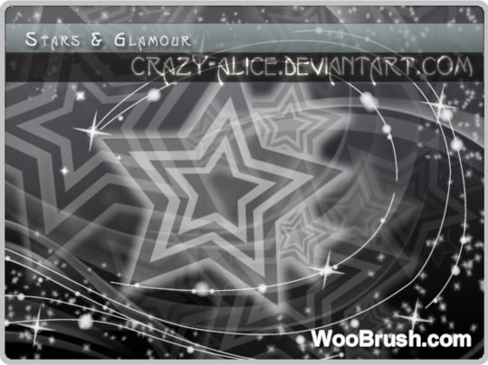 Stars And Glamour Brushes