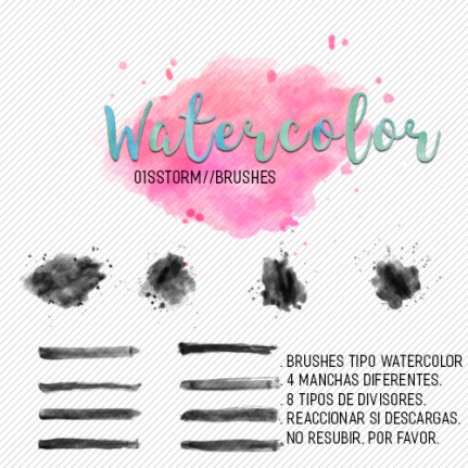 Storm Editions Watercolor Brushes