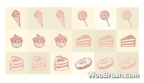 Sweets Brushes