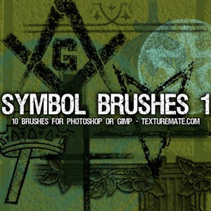 Symbols 1 Brushes Pack